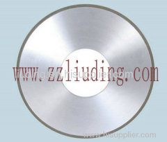 Diamond grinding wheel for carbide