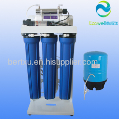 300GPD RO+UV system! commercial water purifier 6 stage ro filter system with UV sterilizer