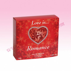 Red Lovely Heart Shape Paper Box