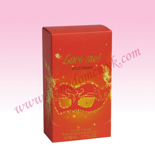 Red Box With Mask Design