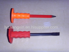 chisel with rubber handle