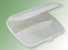 THH-06 biodegradable three coms container ,lunch box