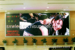 PH7.62mm SMD indoor full color LED screen