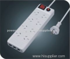 Argentine power plug and socket