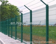 PVC coated Wire mesh fence