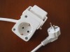 Euro type ironing board extension socket