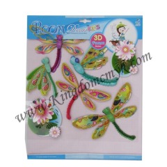 3D Dragonfly Wall Stickers