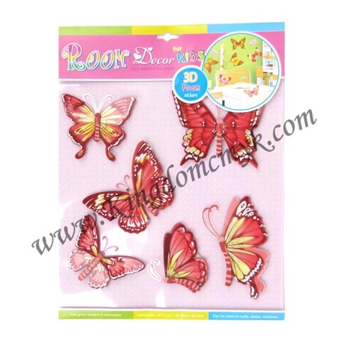 Fly Butterfly Wall Stickers