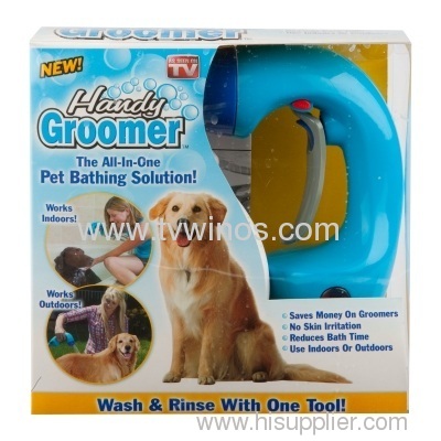 Handy Groomer Makes bathing