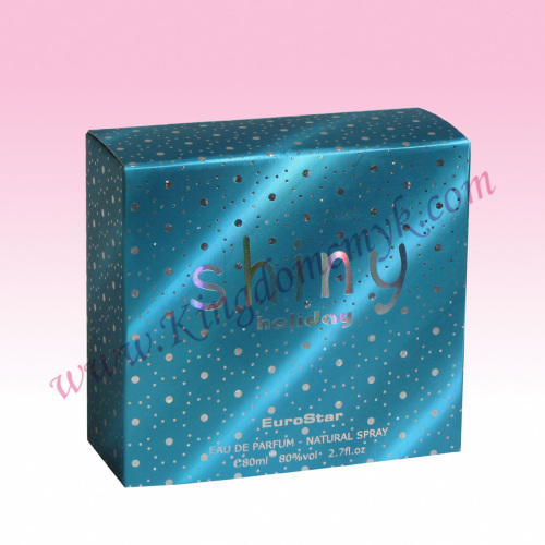 Blue Holographic Paper Box