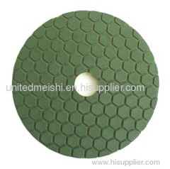 dry polishing pad