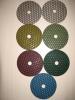 Granite dry polishing pads