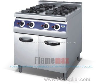 4-burner gas range