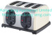 4-Slice wide slot classic toaster