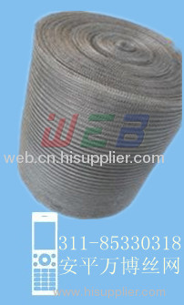 knitted wire mesh