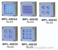 Square surface mounted Led bulkheads