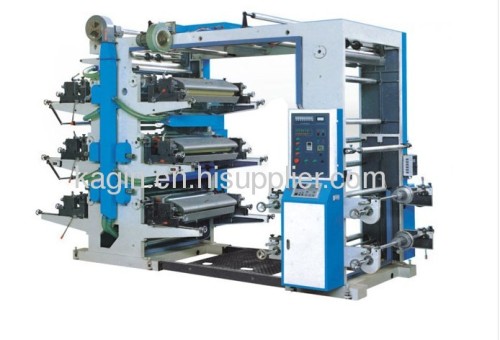 six color flexo printing machine