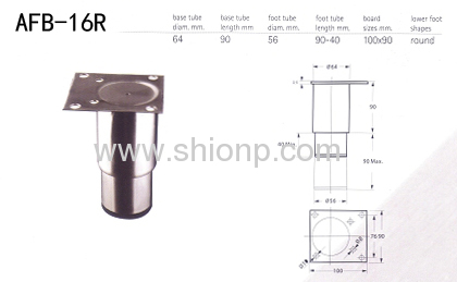 SS Adjustable cabinet foot