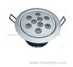 high power good 9w excellent LED downlight / ceiling light