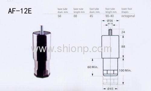 Adjustable feet