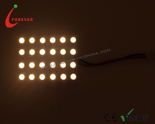 PCB LED auto lamp 5050SMD 11 to 18V led car reading light door lamp bulb
