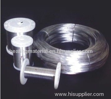 Nichrome alloy wire and flat wire