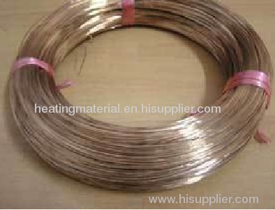 Copper nickel alloy wire and strip