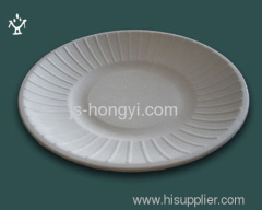 Biodegradable plate