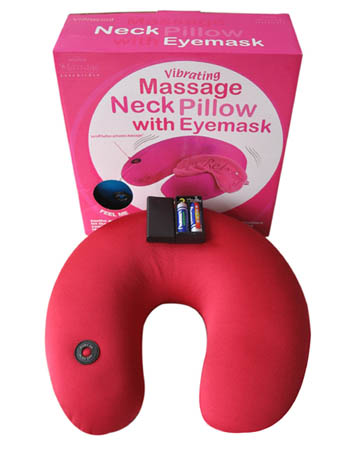 U Neck Shape Microbead Massage Pillow