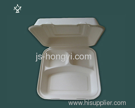 Corn starch food container