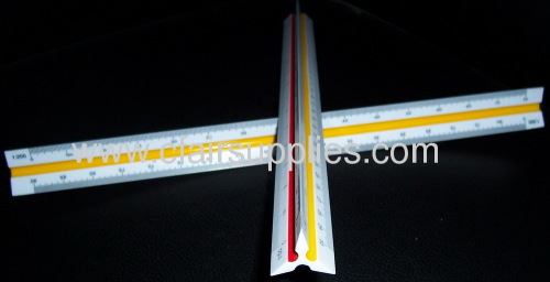 Scale Ruler / Triangular Scale / Three-edged ruler