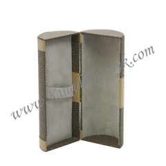 Round Artificial Leather Gift Boxes