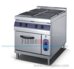 4-plate electric cooker with electric oven(square)