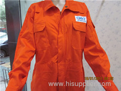 Pyrovatex fire proof coverall