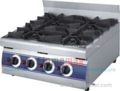 4-burner gas range