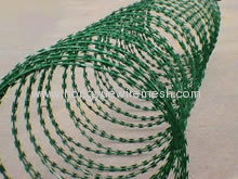 PVC Coated Razor Barbed Wire