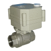 mini stainless steel electric actuated water ball valve for water treatment