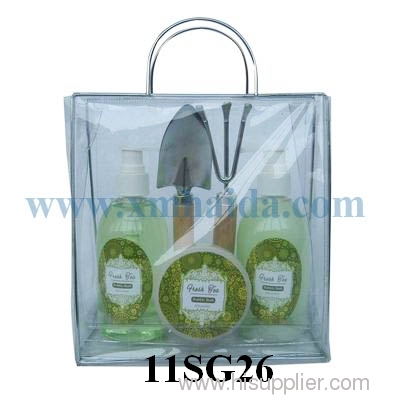 PVC bag bath set