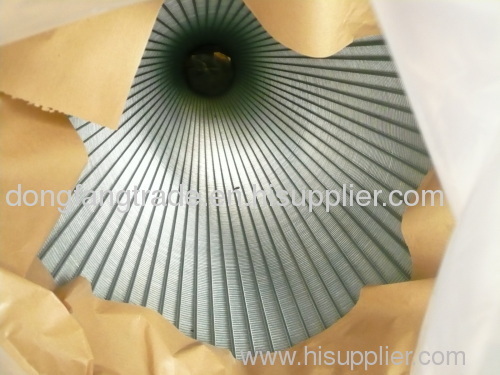 Wedge wire screen