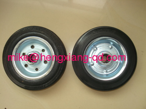 solid rubber wheel 160x40