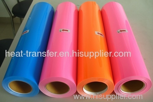 PU heat transfer printing film,garments film,cutting film