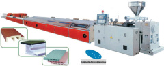 pvc/wood plastic door sheet extrusion line