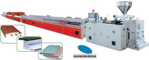 pvc wood plastic door sheet extrusion line