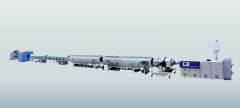 high output PP/PE pipe production line