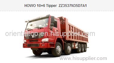 howo 10*6 dump truck