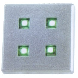 IP20 38x38mm led bulkhead