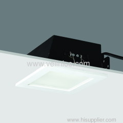 Square halogen ceiling recessed downlight 2x13W TC-DEL PL