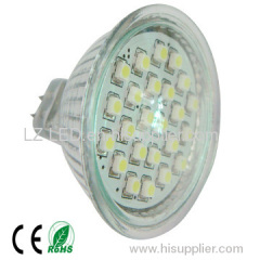 MR16 24leds SMD LED bulb