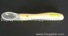 silicone baby spoon