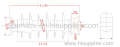 12kv high voltage Pin Post Composite Insulator